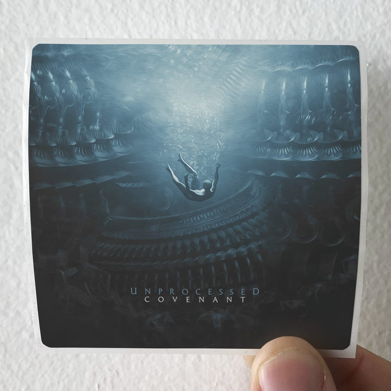 Unprocessed Covenant Album Cover Sticker