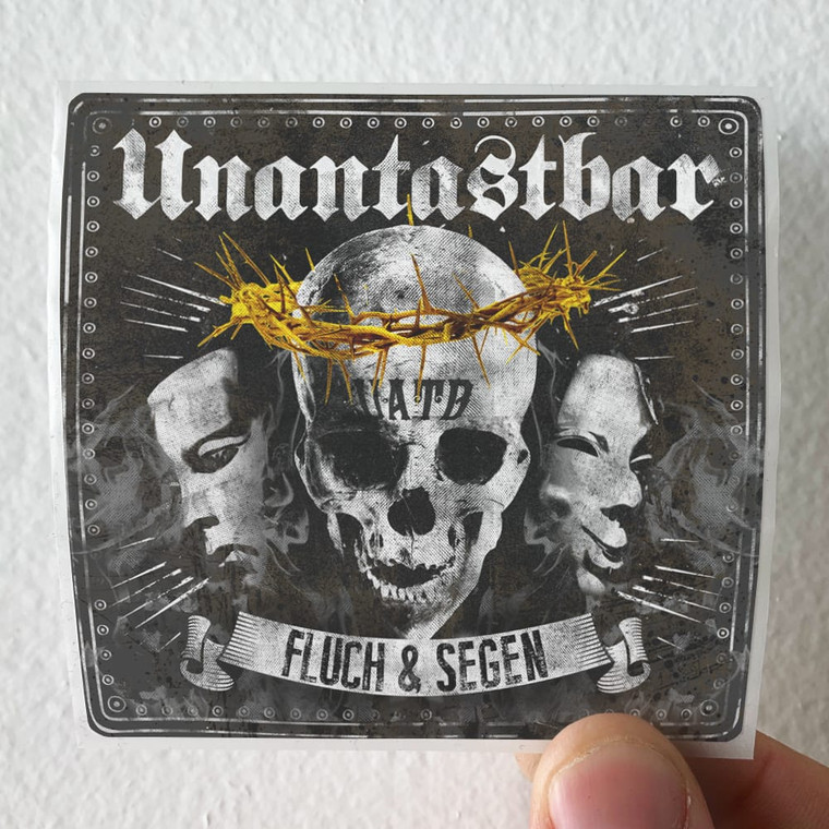 Unantastbar Fluch Und Segen Album Cover Sticker