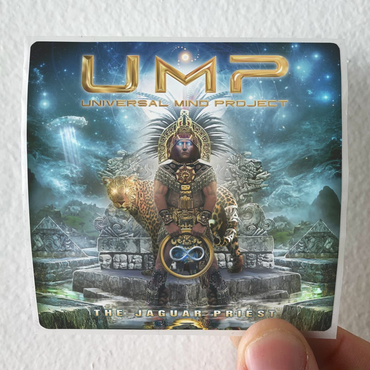 Universal Mind Project The Jaguar Priest Album Cover Sticker