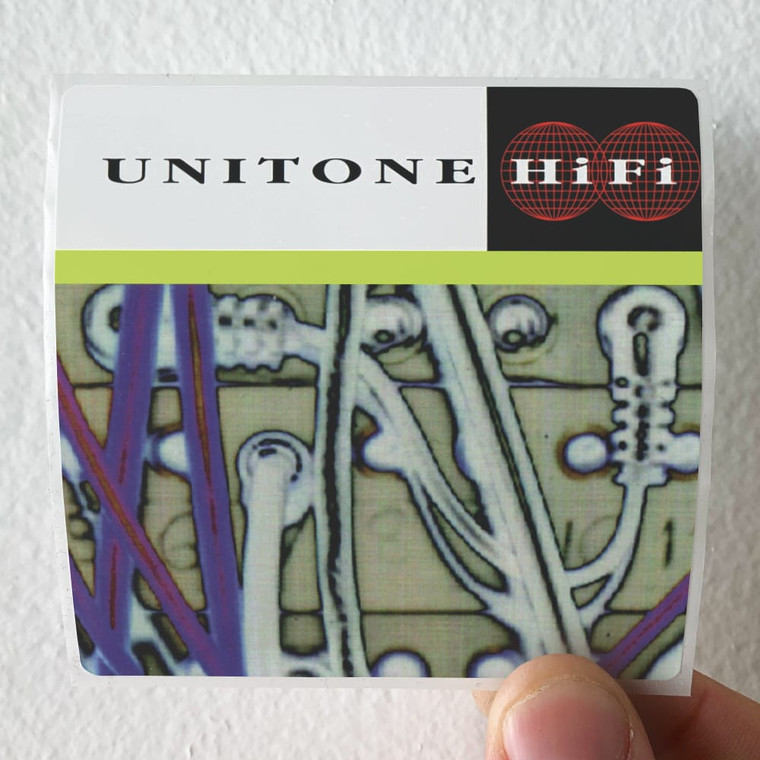 Unitone HiFi Boomshot Album Cover Sticker