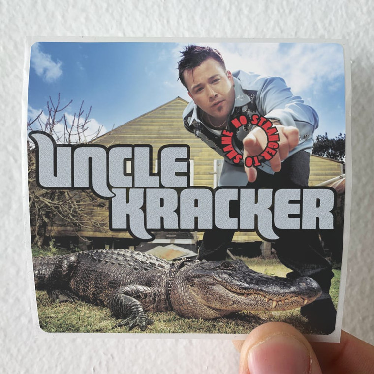 Uncle Kracker No Stranger To Shame Album Cover Sticker