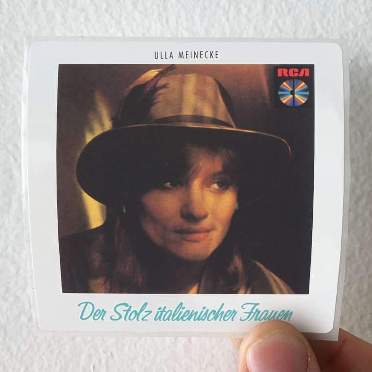 Ulla Meinecke Der Stolz Italienischer Frauen Album Cover Sticker