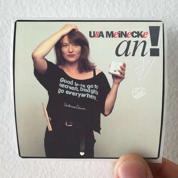 Ulla Meinecke An Album Cover Sticker