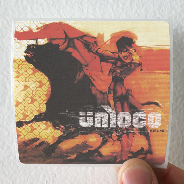Unloco Healing 1 Album Cover Sticker