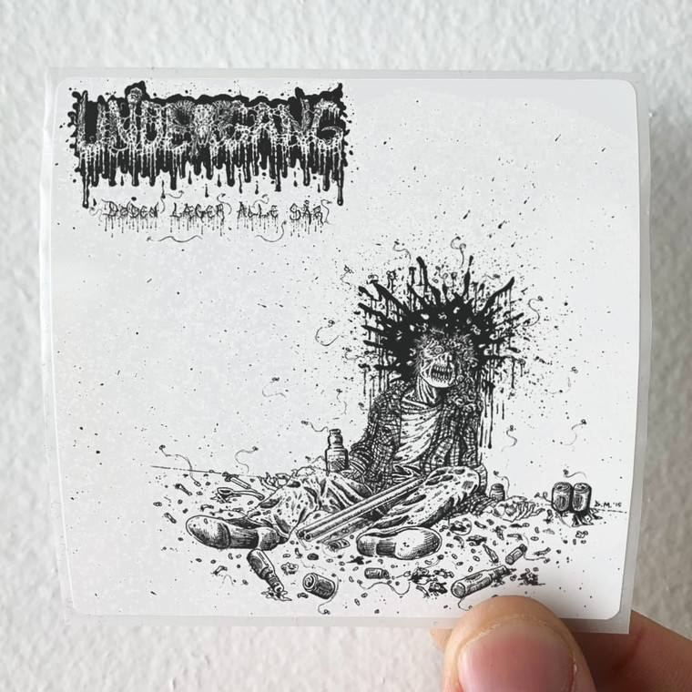 Undergang Dden Lger Alle Sr Album Cover Sticker