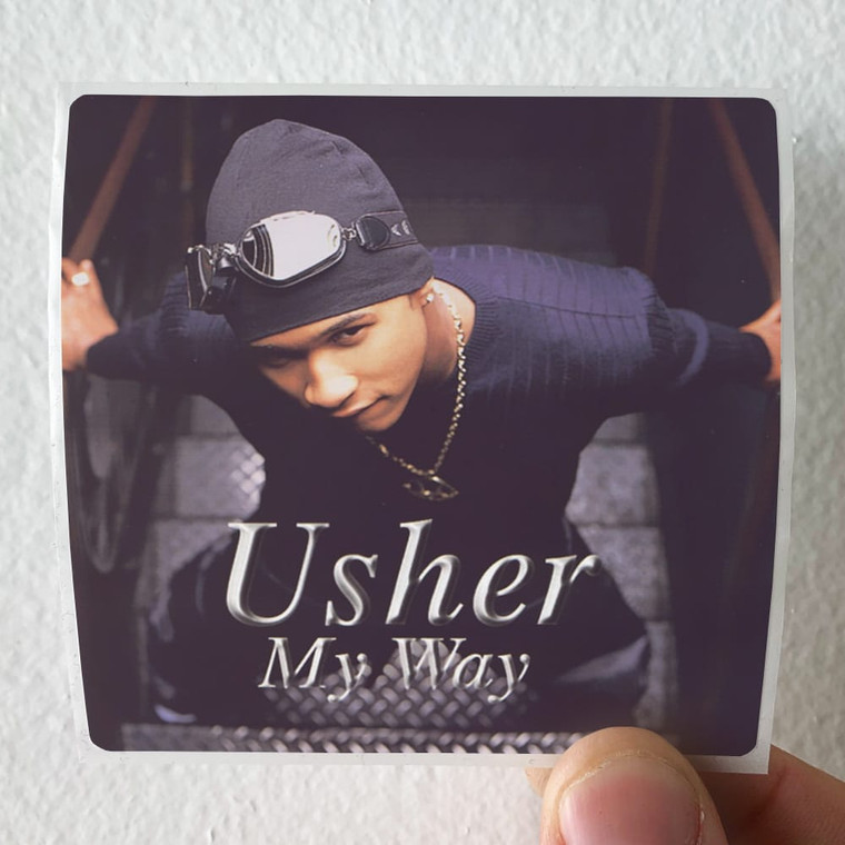 Usher My Way Album Cover Sticker