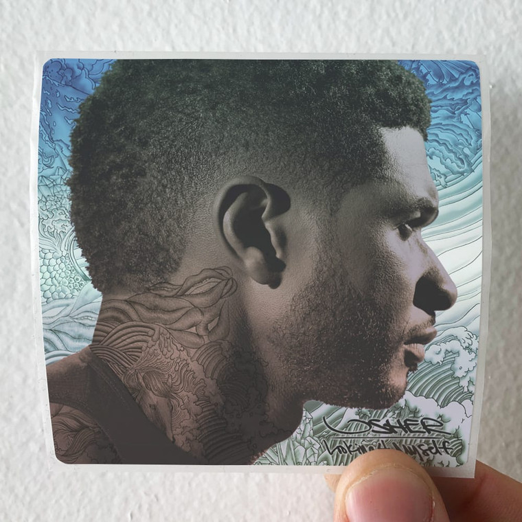 Usher Looking 4 Myself Album Cover Sticker