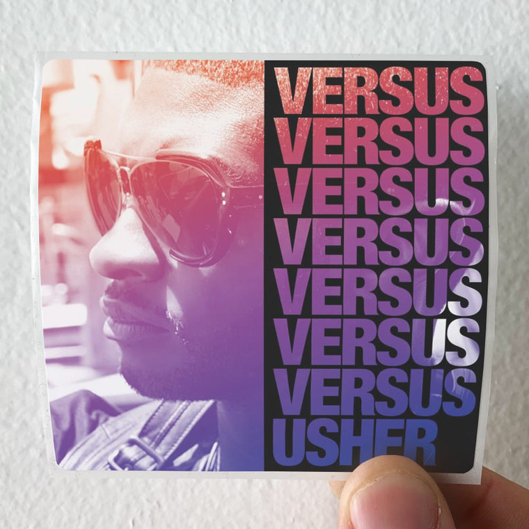 Usher Versus Album Cover Sticker