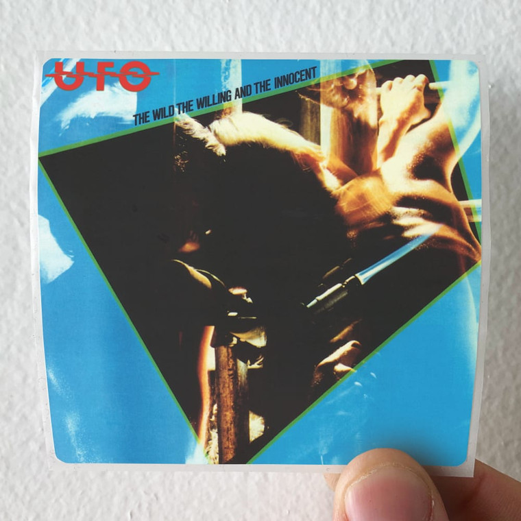 UFO The Wild The Willing And The Innocent 1 Album Cover Sticker