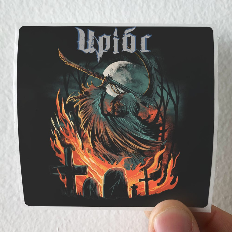 Upior Where Dead Angels Lie Album Cover Sticker