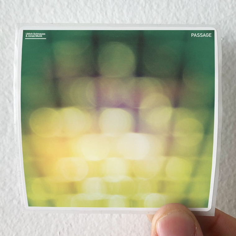 Ulrich Schnauss Passage Album Cover Sticker