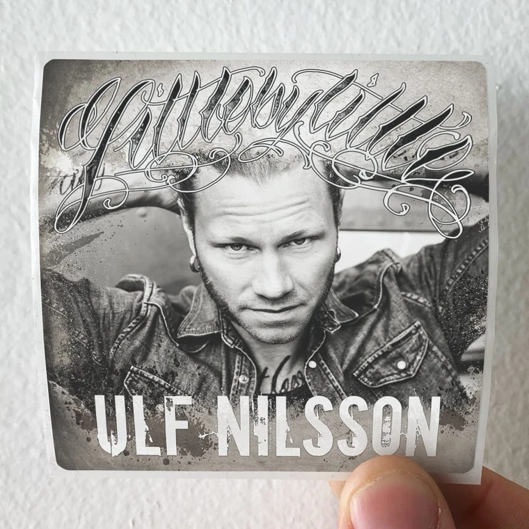 Ulf Nilsson Little By Little Album Cover Sticker