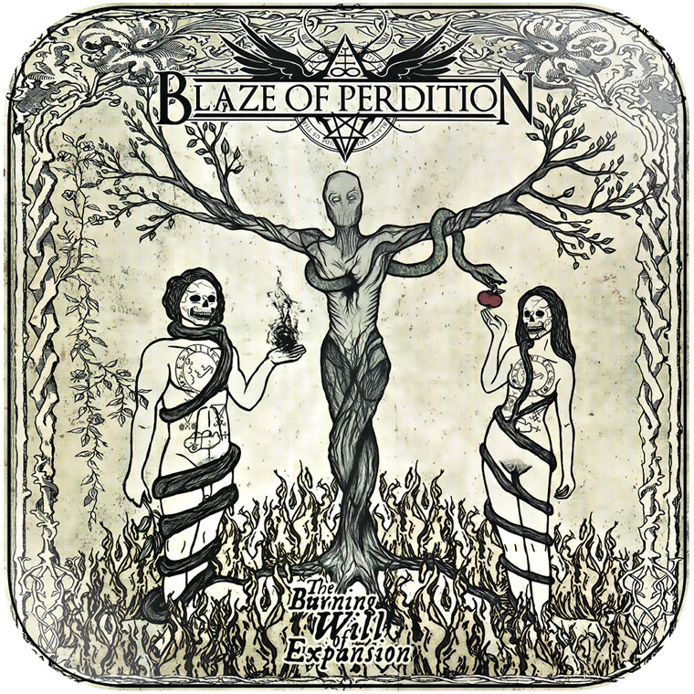 Blaze of Perdition The Hierophant Album Cover Sticker Album Cover Sticker