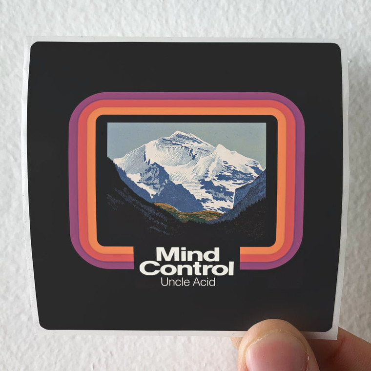 Uncle Acid and The Deadbeats Mind Control Album Cover Sticker
