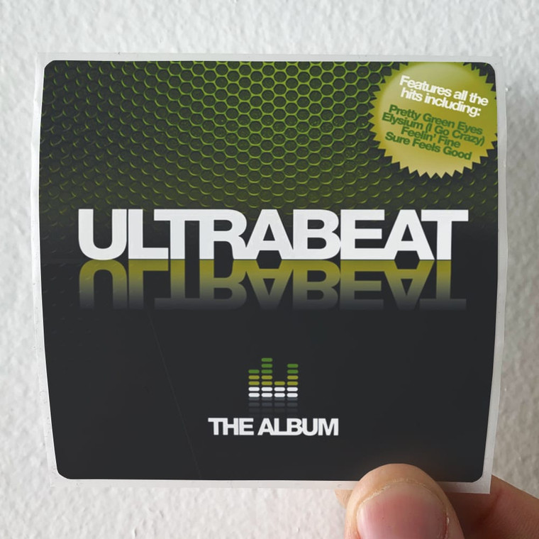 Ultrabeat The Album Album Cover Sticker