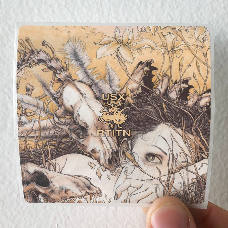 US Christmas Run Thick In The Night Album Cover Sticker