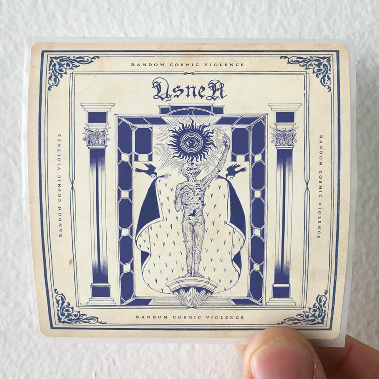Usnea Random Cosmic Violence Album Cover Sticker