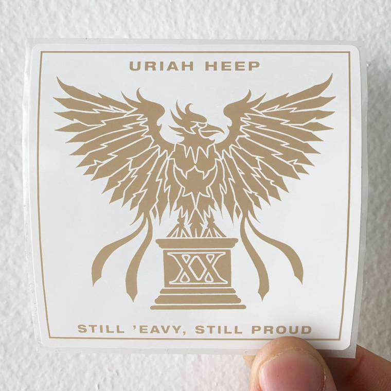 Uriah Heep Still Eavy Still Proud Two Decades Of Uriah Heep Album Cover Sticker