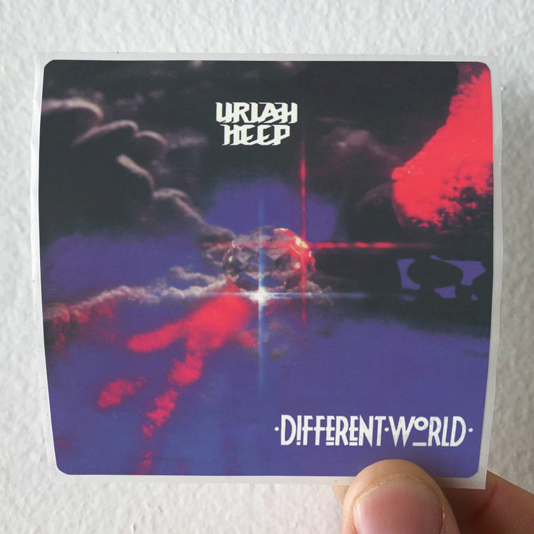 Uriah Heep Different World Album Cover Sticker