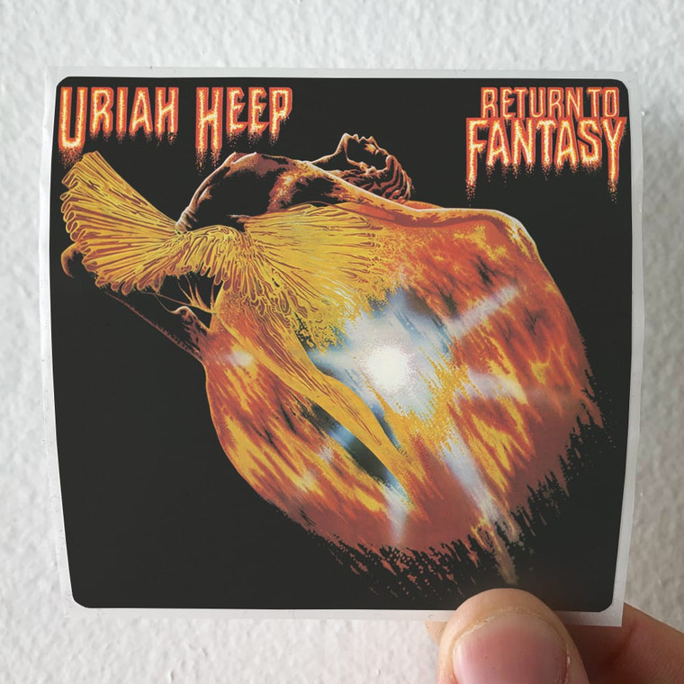 Uriah Heep Return To Fantasy Album Cover Sticker