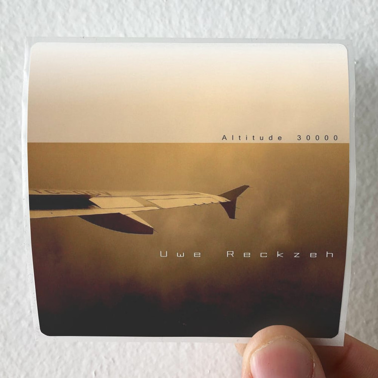Uwe Reckzeh Altitude 30000 Album Cover Sticker
