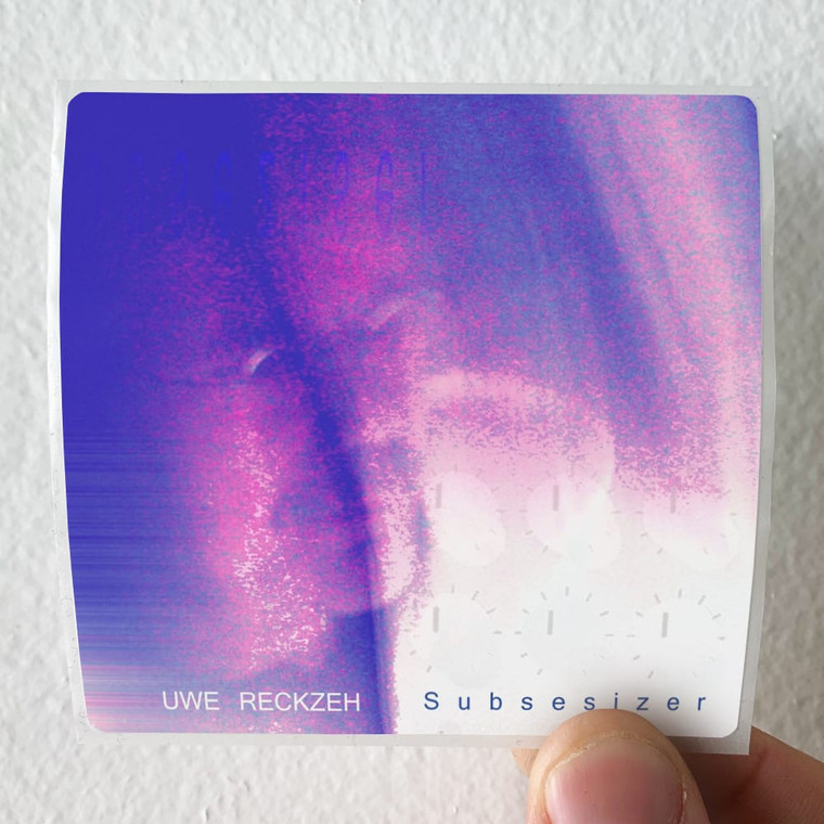 Uwe Reckzeh Subsesizer Album Cover Sticker