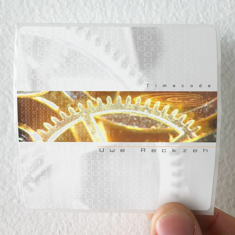 Uwe Reckzeh Timecode 5 Album Cover Sticker