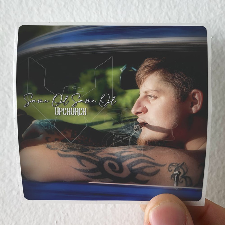 Upchurch Same Ol Same Ol Album Cover Sticker
