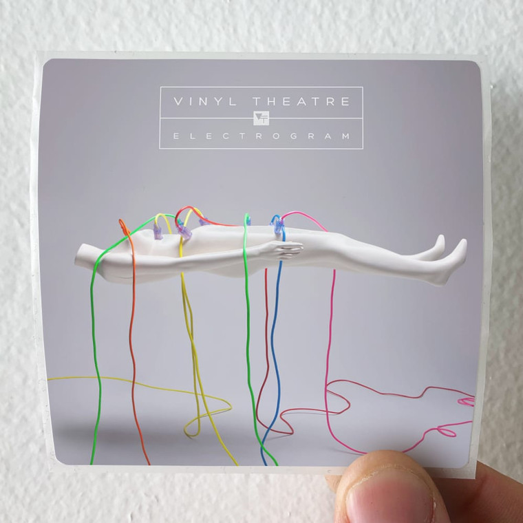 Vinyl Theatre Electrogram Album Cover Sticker