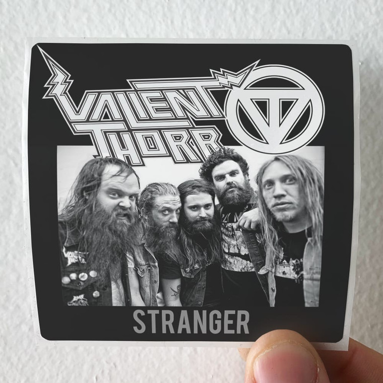 Valient Thorr Stranger Album Cover Sticker