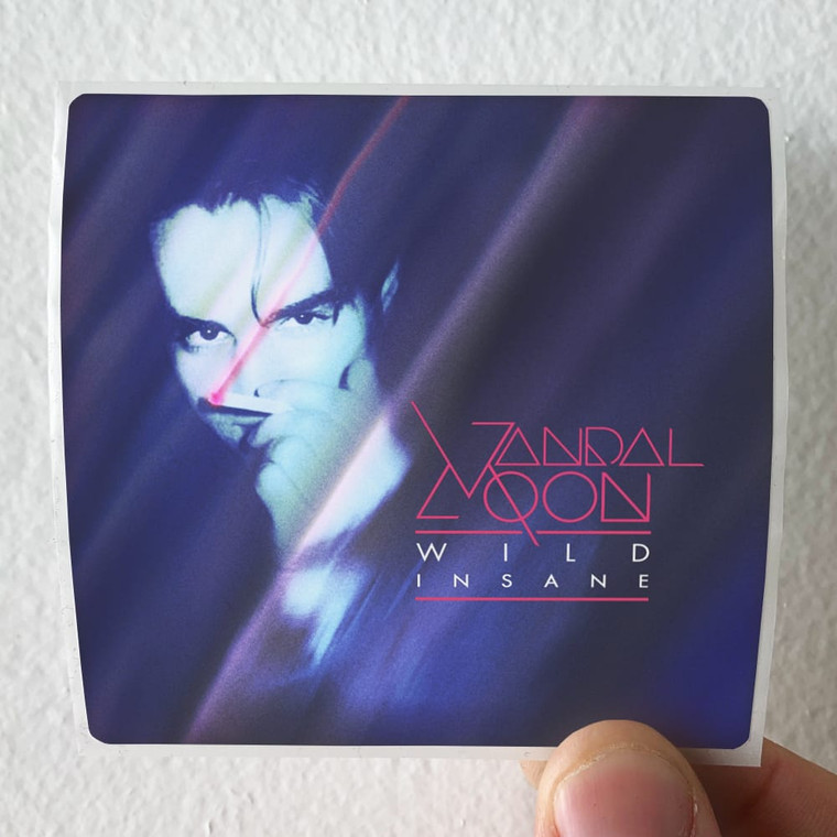 Vandal Moon Wild Insane Album Cover Sticker