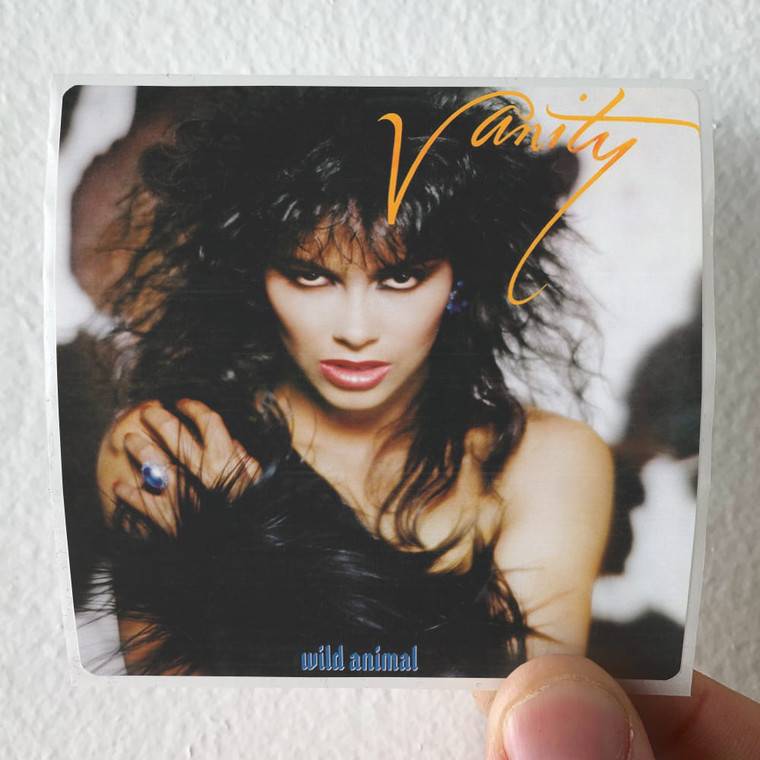 Vanity Wild Animal Album Cover Sticker