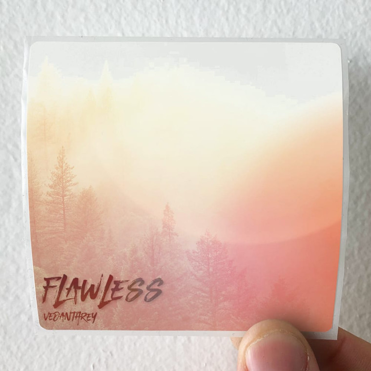 VedanthRey Flawless Love Album Cover Sticker
