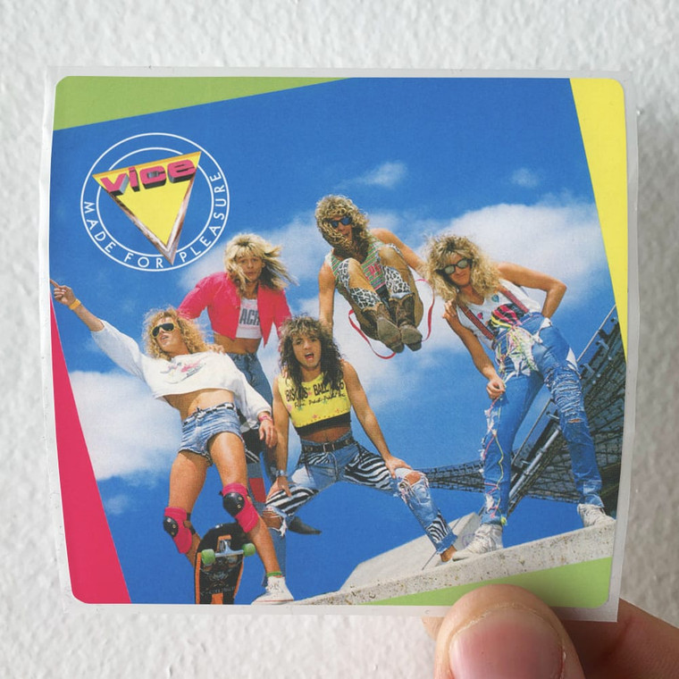 Vice Made For Pleasure Album Cover Sticker Vice Made For Pleasure Album Cover Sticker