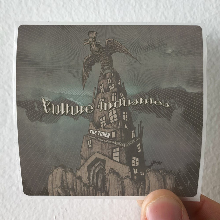 Vulture Industries The Tower Album Cover Sticker