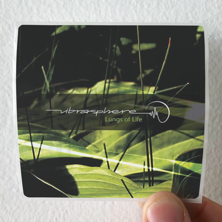 Vibrasphere Lungs Of Life Album Cover Sticker