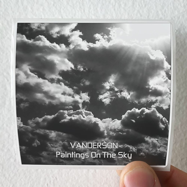 Vanderson Paintings On The Sky Album Cover Sticker