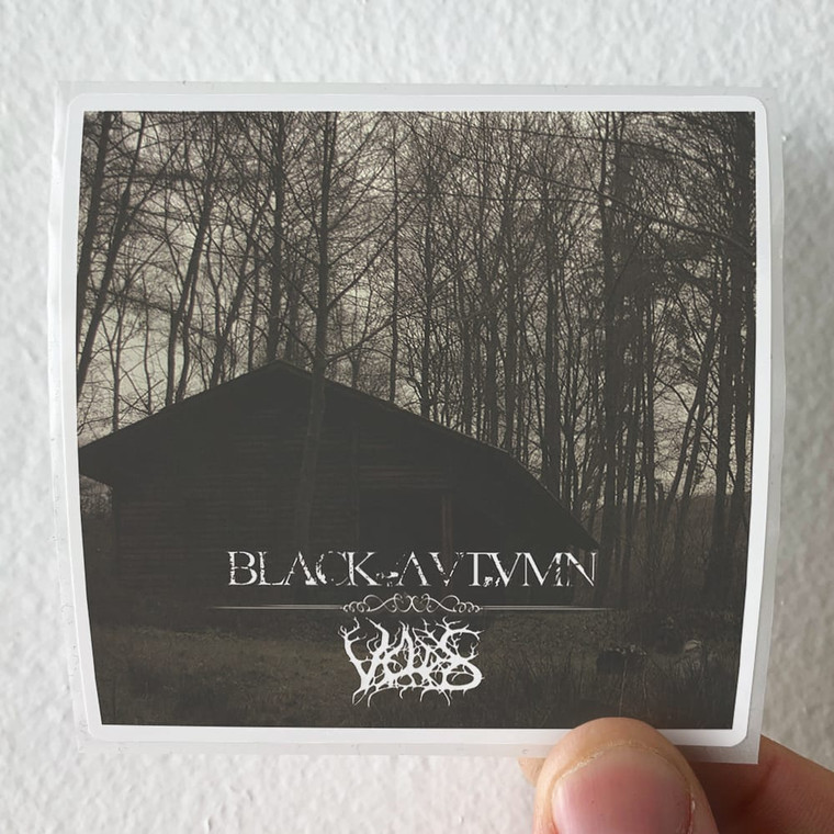 Veldes Black Autumn Veldes Album Cover Sticker Veldes Black Autumn Veldes Album Cover Sticker
