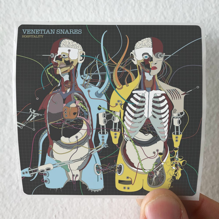 Venetian Snares Hospitality Album Cover Sticker