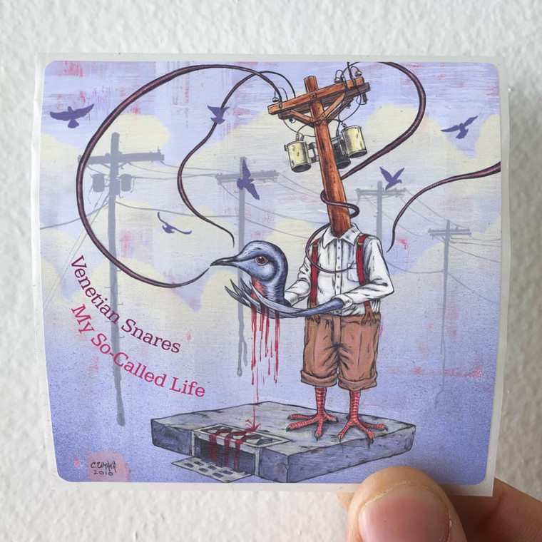 Venetian Snares My So Called Life Album Cover Sticker