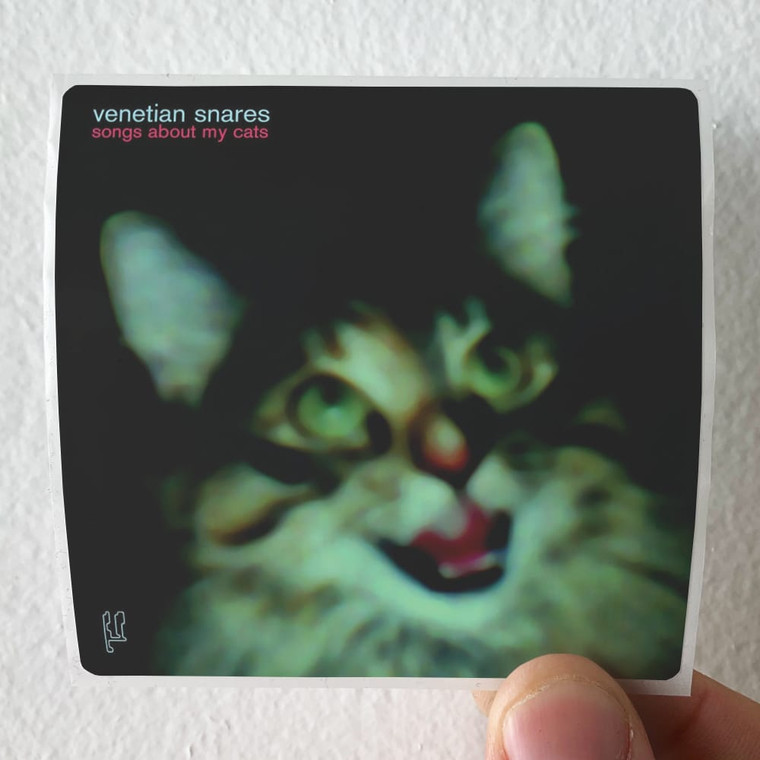 Venetian Snares Songs About My Cats Album Cover Sticker