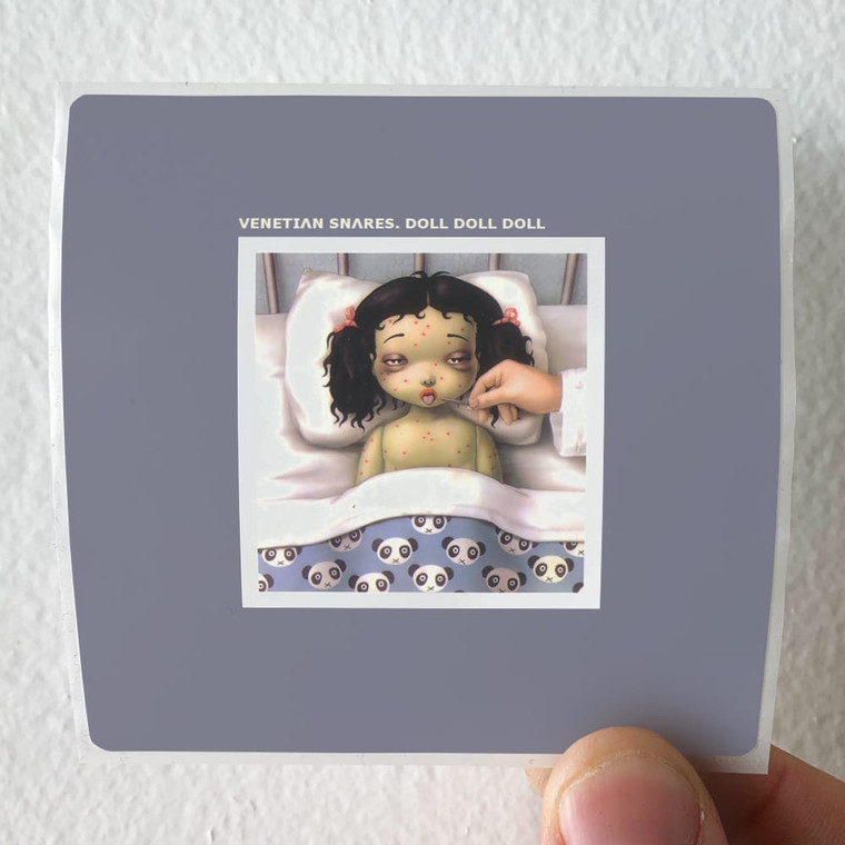 Venetian Snares Doll Doll Doll Album Cover Sticker