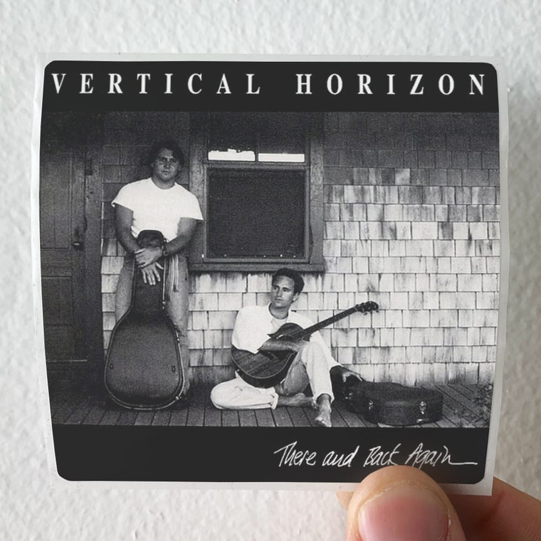 Vertical Horizon There And Back Again Album Cover Sticker