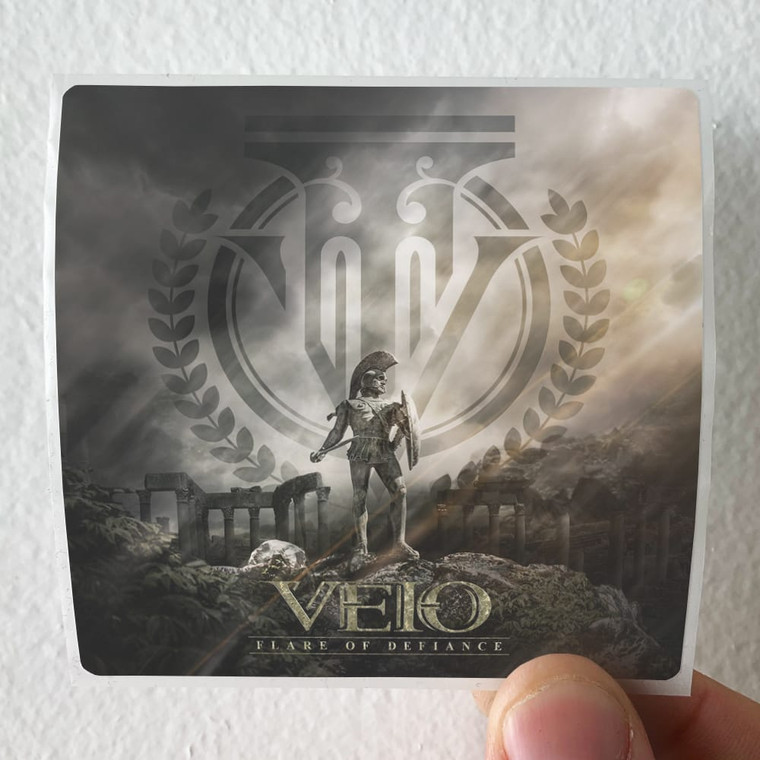 Veio Flare Of Defiance Album Cover Sticker