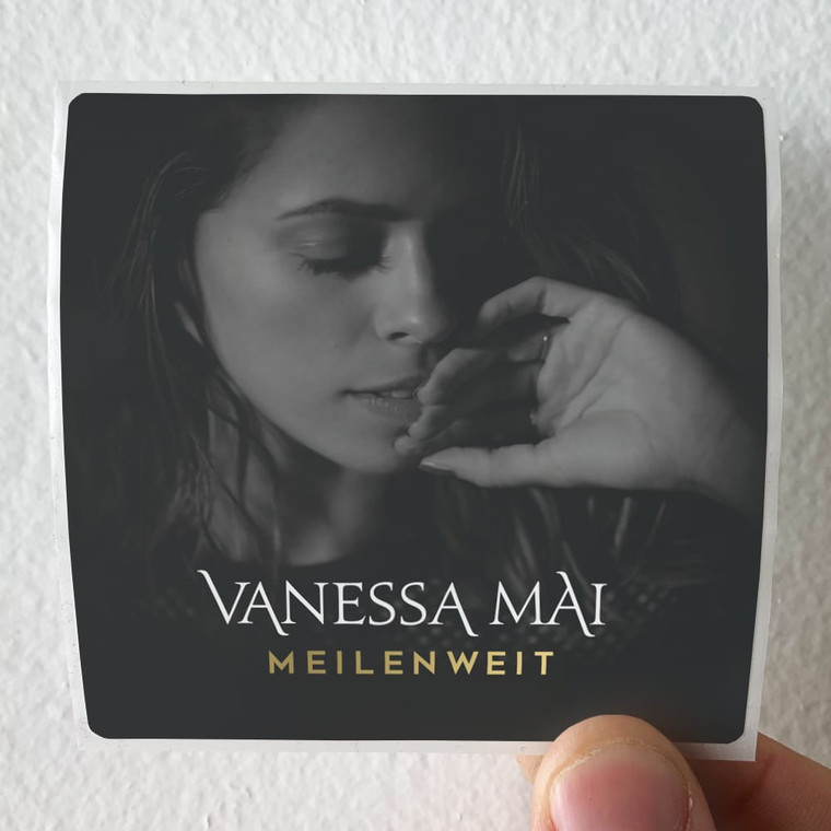 Vanessa Mai Meilenweit Album Cover Sticker