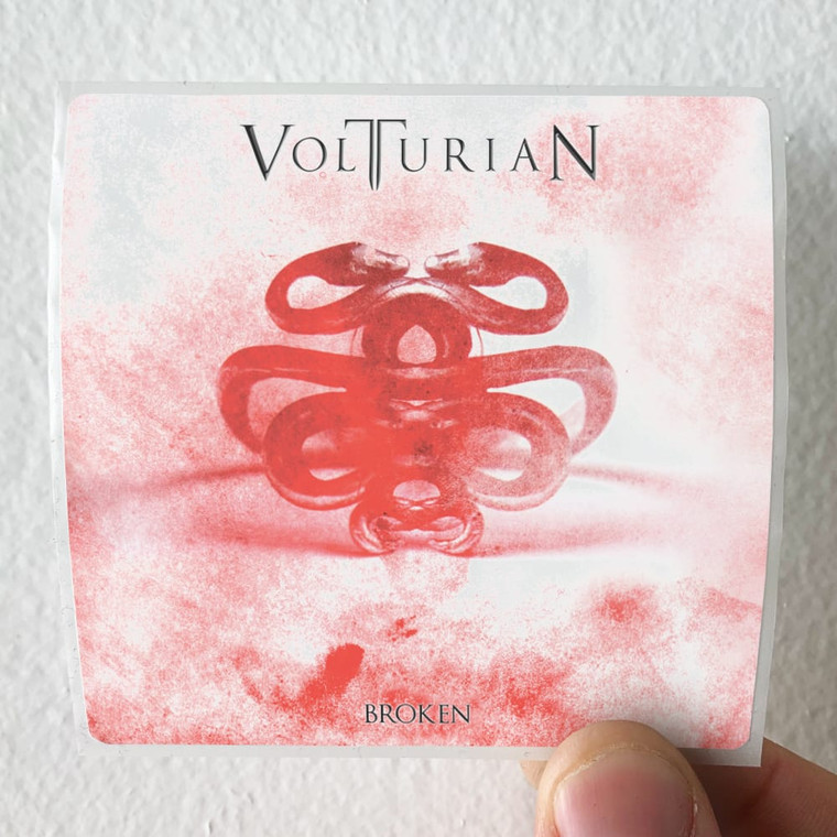 Volturian Broken Album Cover Sticker