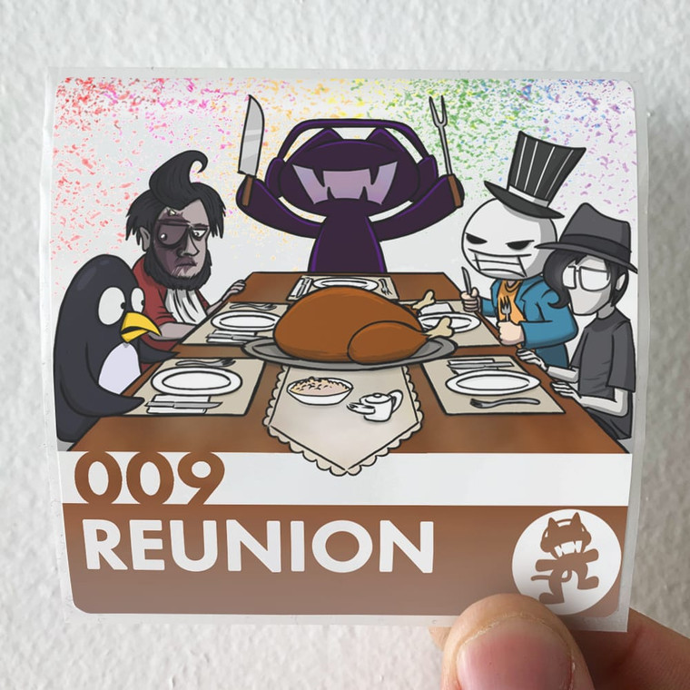 Various Artists Monstercat 009 Reunion Album Cover Sticker