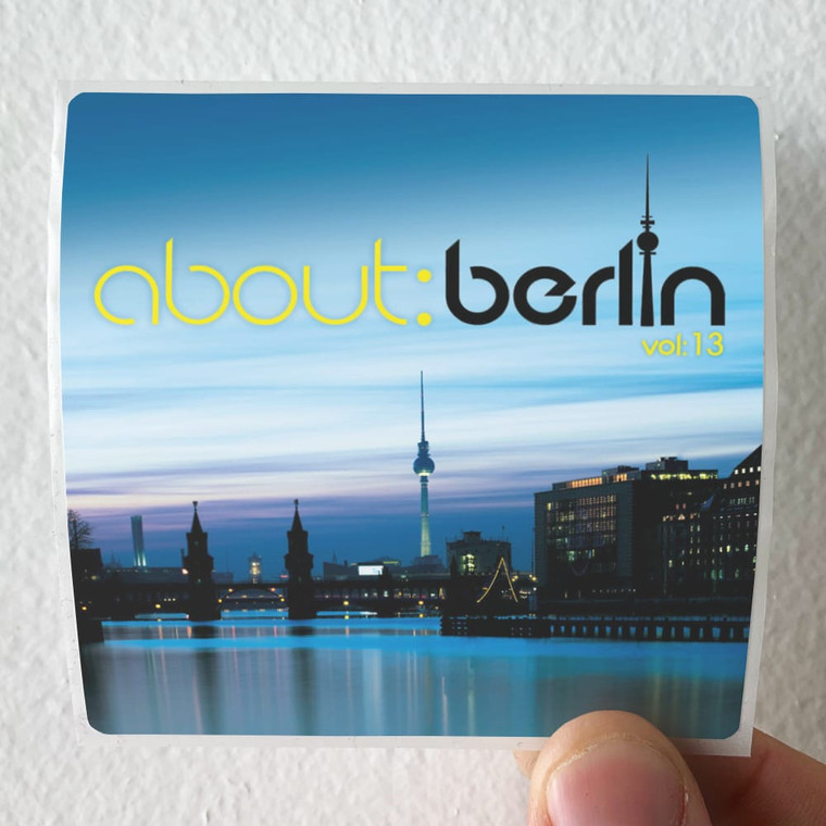 Various Artists About Berlin Vol 13 Album Cover Sticker