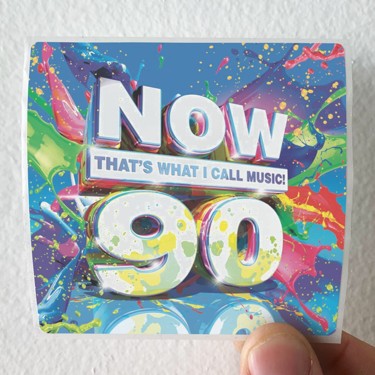 Various Artists Now Thats What I Call Music 90 Album Cover Sticker