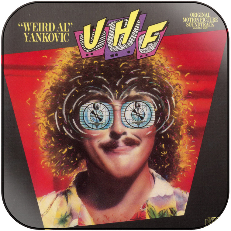 Weird Al Yankovic Uhf And Other Stuff Album Cover Sticker